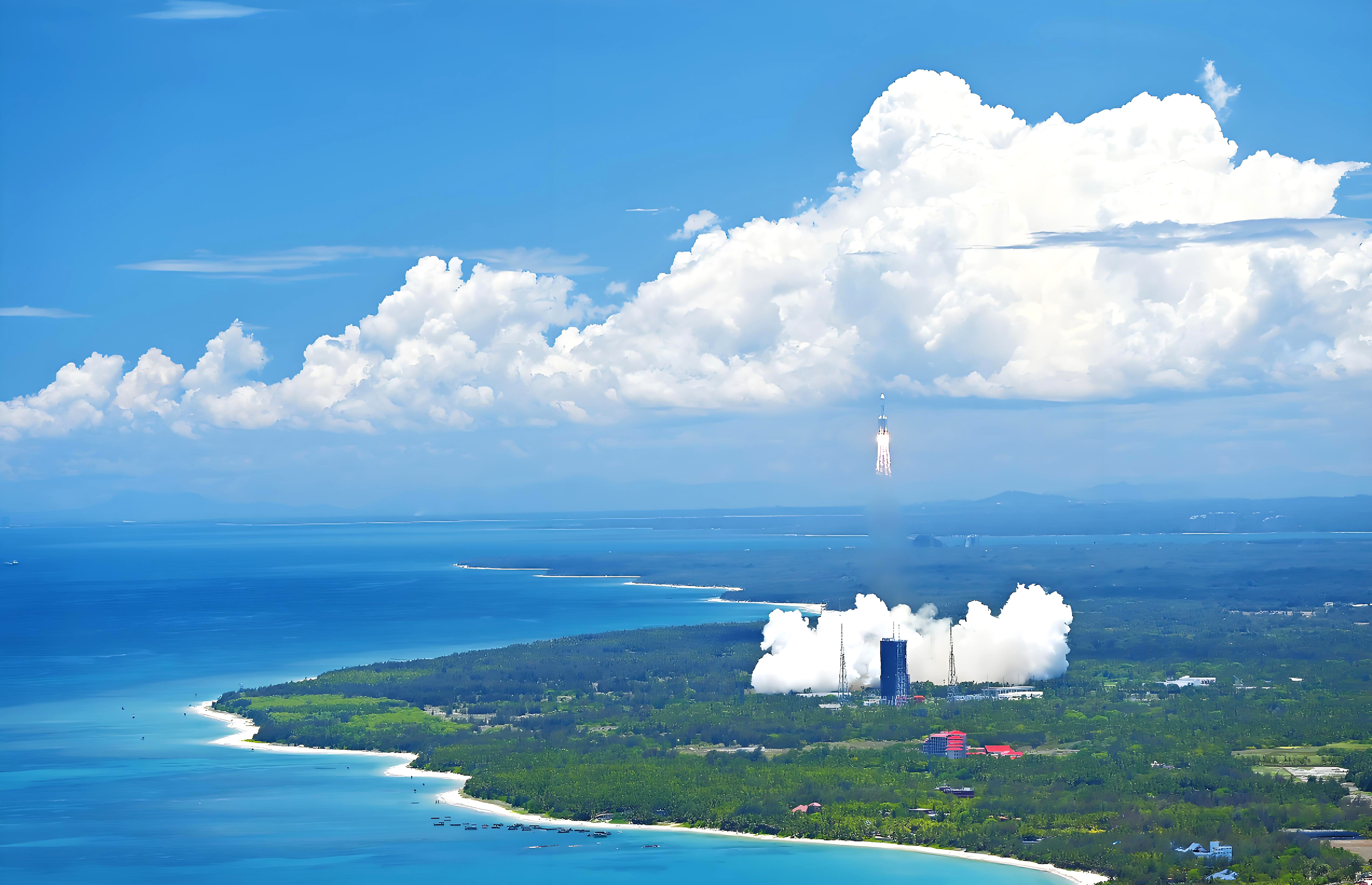 祝贺长征八号遥三运载火箭发射成功